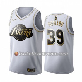 Maillot Basket Los Angeles Lakers Dwight Howard 39 2019-20 Nike Blanc Golden Edition Swingman - Homme